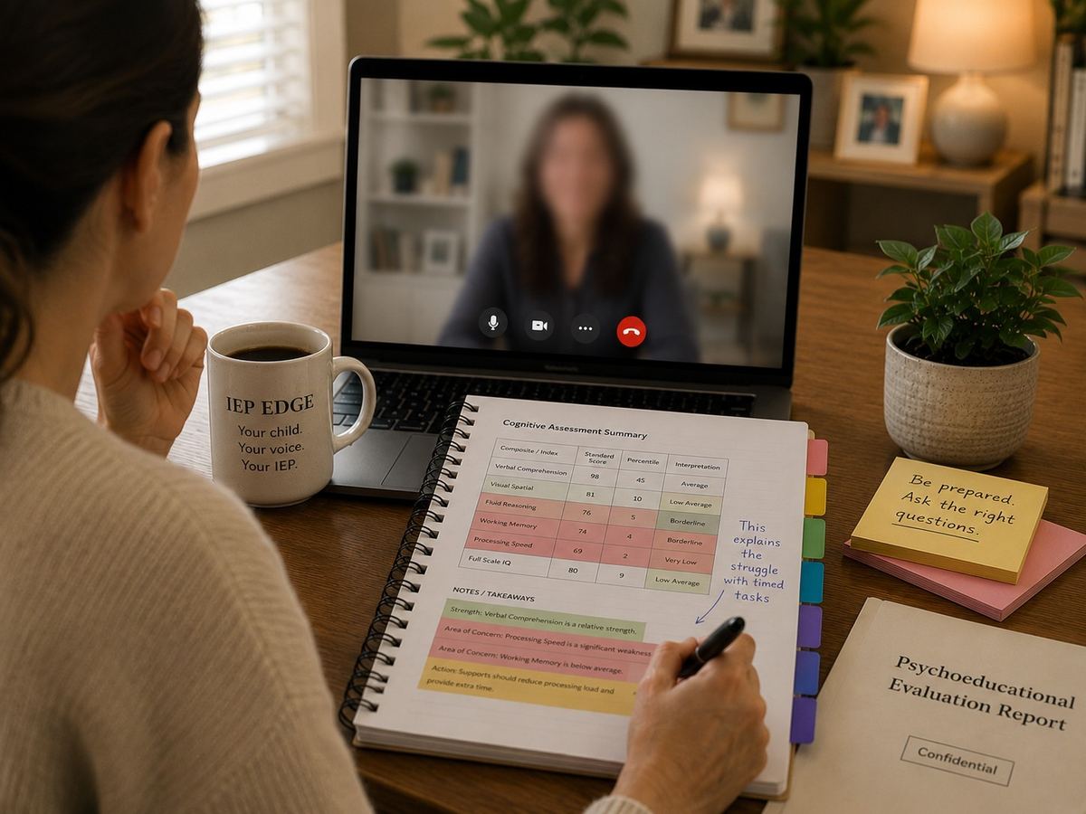 Step 4, we review together on a video chat